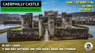 Caerphilly Castle  The Largest in Wales 2nd in Britain [upl. by Fernandez]