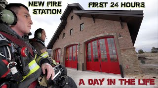 First 24 Hours in a New Fire Station  A Day in the Life [upl. by Chessy]