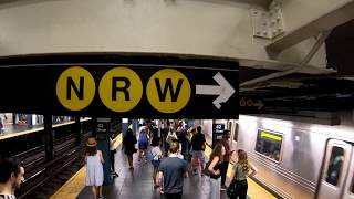 ⁴ᴷ The Busiest NYC Subway Station Times Square–42nd StreetPort Authority Bus Terminal [upl. by Esined]