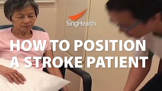 How To Position A Stroke Patient [upl. by Geoffrey965]